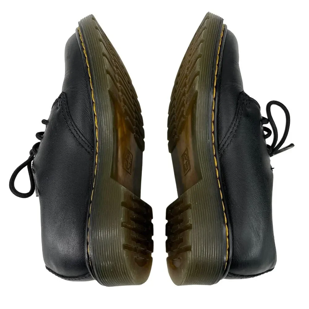 Dr. Martens Junior 1461 Softy T Leather Shoes 13 Black Leather Doc Martens